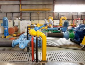 banco de pruebas de los sistemas de bombeo de Bombas Ideal