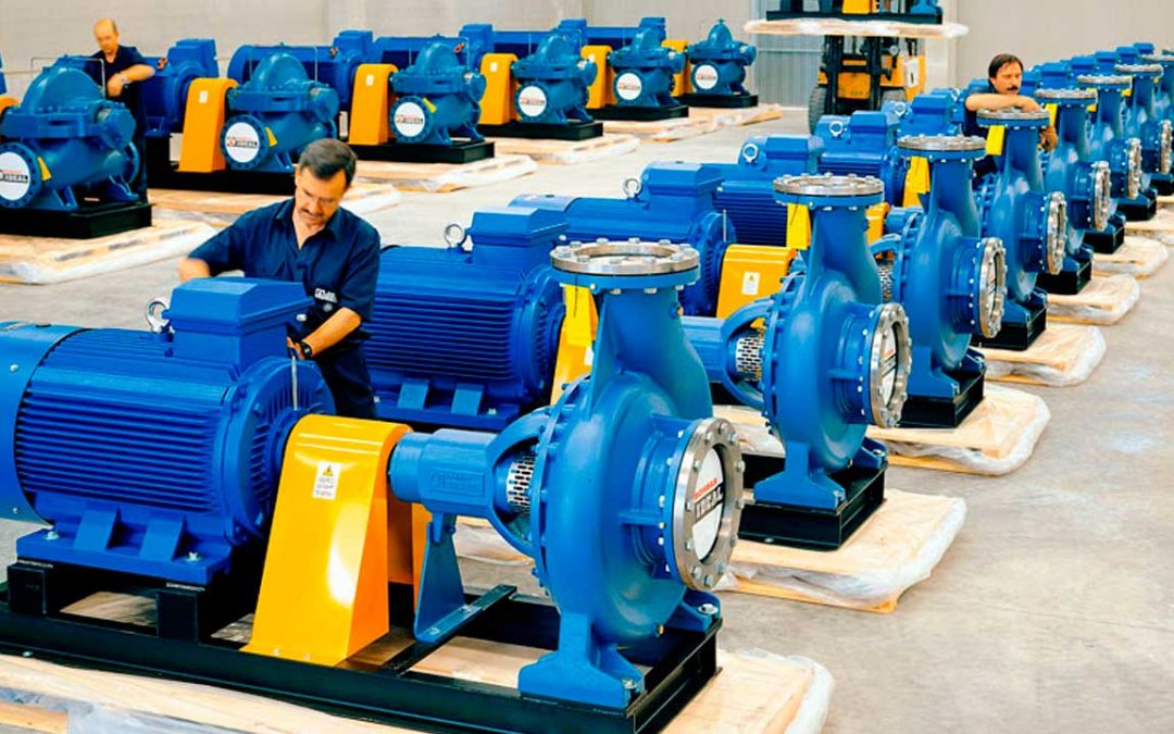 Horizontal centrifugal pumps SERIE CP in Bombas ideal