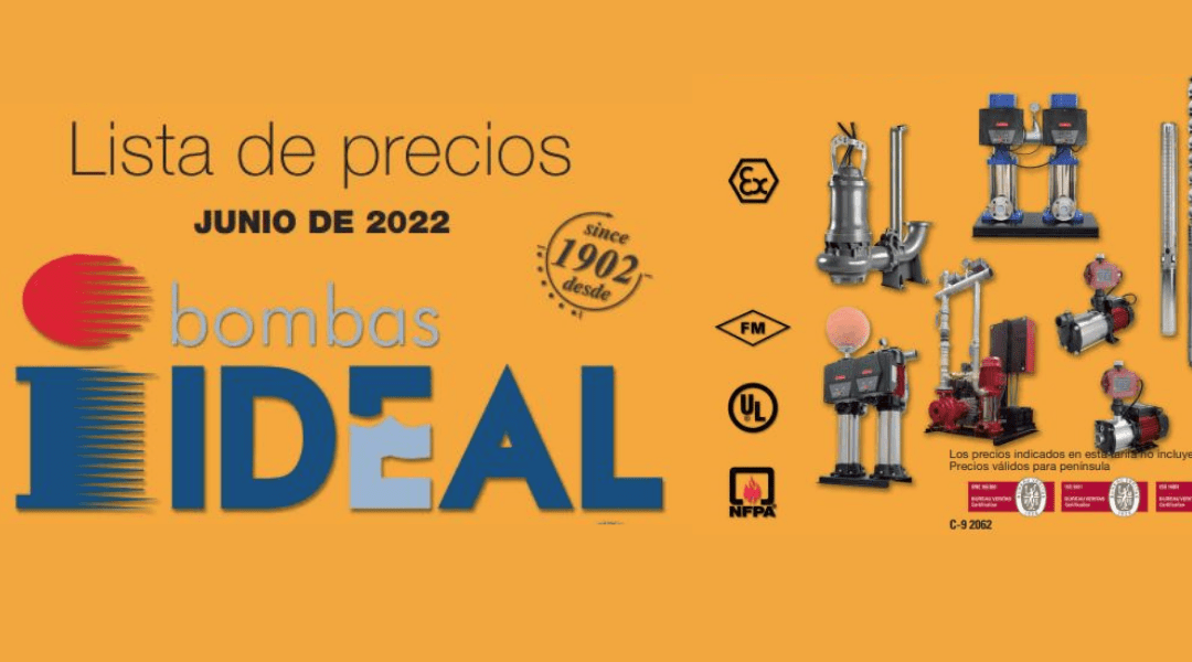 Actualización tarifa de precios – Junio 2022