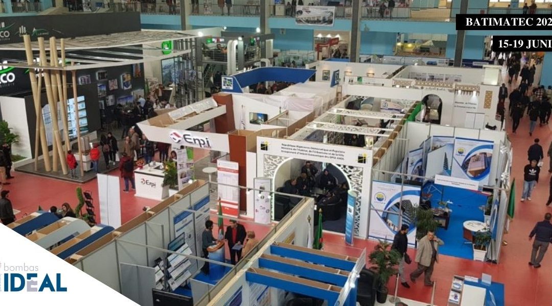 BOMBAS IDEAL PRESENTA EN BATIMATEC (15-19 de Mayo en Argel)
