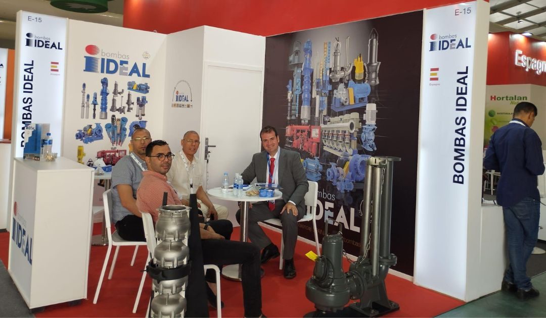 Bombas Ideal en el Salón Internacional de la Agricultura SIAM, en Meknès