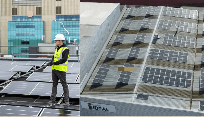 Bombas Ideal instala energía fotovoltaica en su planta empresarial.