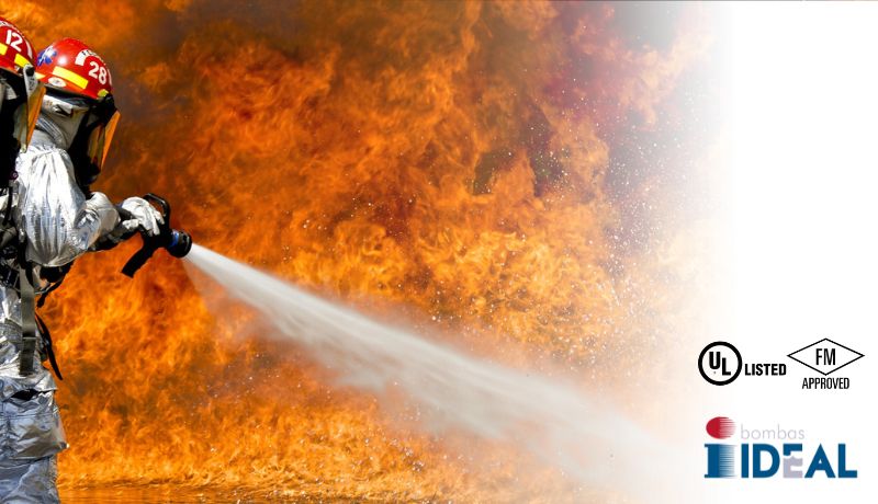 Bombas Ideal obtiene las certificaciones FM Approved y UL Listed para sus bombas contra incendios
